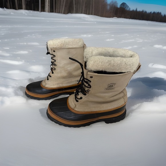 Lacrosse Winnipeg Men's Heavy Winter Boots Size 12 With Liner Warm Waterproof - Picture 9 of 14